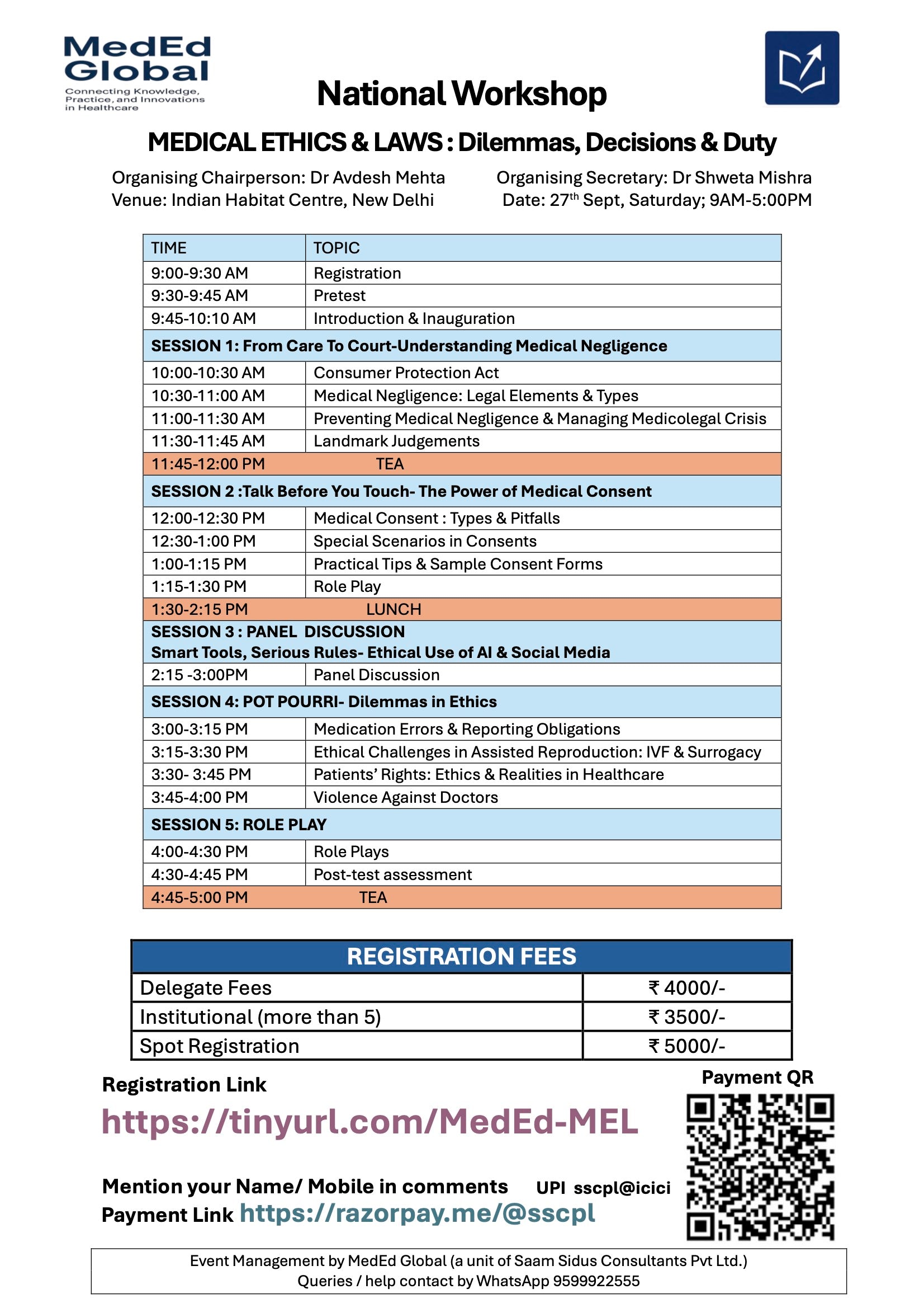 Medical Ethics & Law